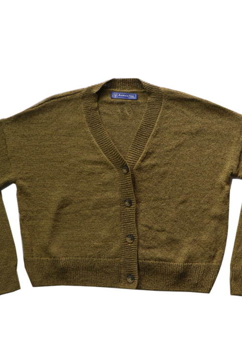 Shrunken Cashmere Cardigan