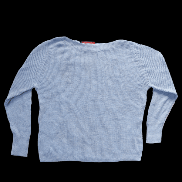 Cashmere Women’s Easy Ribbed Sweater - Image 2