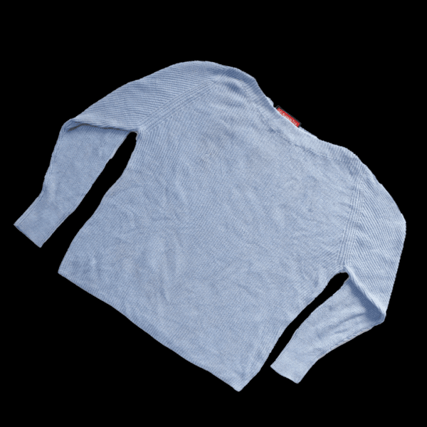 Cashmere Women’s Easy Ribbed Sweater - Image 3