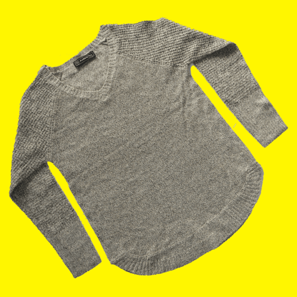Men Merino Wool Long Sleeve Winter Sweater - Image 4