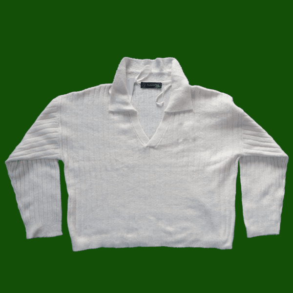 Casual Women's Solid Color Knitted Jumper Long Sleeve V-Neck