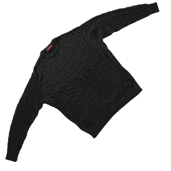 Men's Round Neck Pullover Casual Long-Sleeved Sweater - Image 5