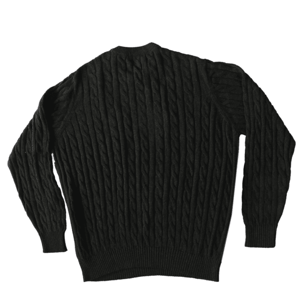 Men's Round Neck Pullover Casual Long-Sleeved Sweater - Image 3