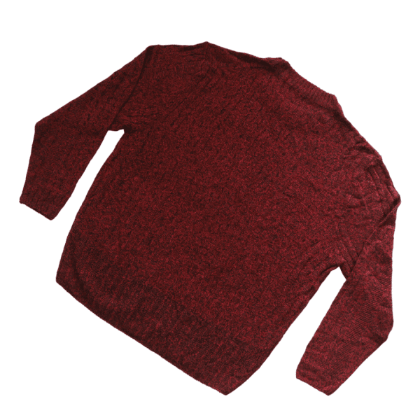 Long Sleeve Skinny Casual Pleated Sweaters - Image 2