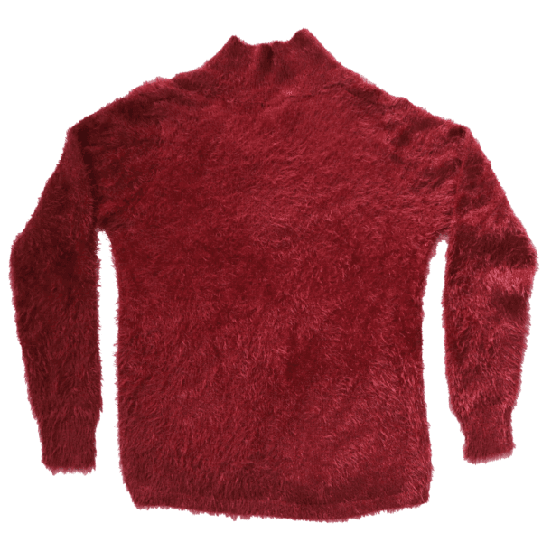 Fabric Pullover Casual Solid Long Sleeved - Image 3