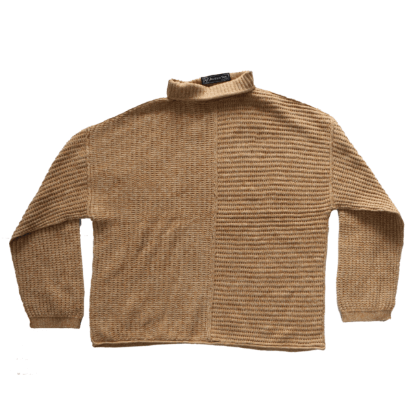 Women's Ribbed Knit Long Sleeve Turtleneck
