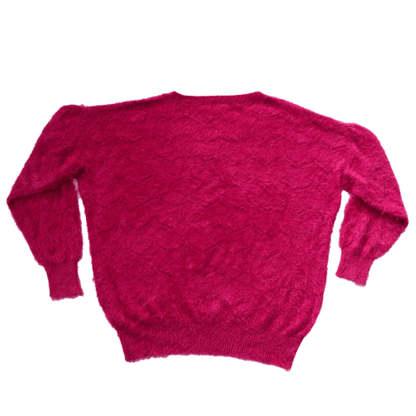 Vintage Fuzzy Sweater - Image 3